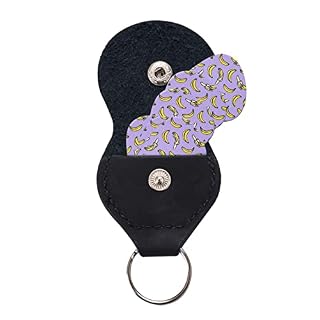 Lot de 6 médiators uniques imprimés de bananes pour guitare acoustique et électrique avec boîte de rangement - Les Beatles, Paul McCartney, John Lennon, RIngo Starr, George Harrison Lot de 6 médiators uniques imprimés de bananes pour guitare acoustique et électrique avec boîte de rangement – Image 5