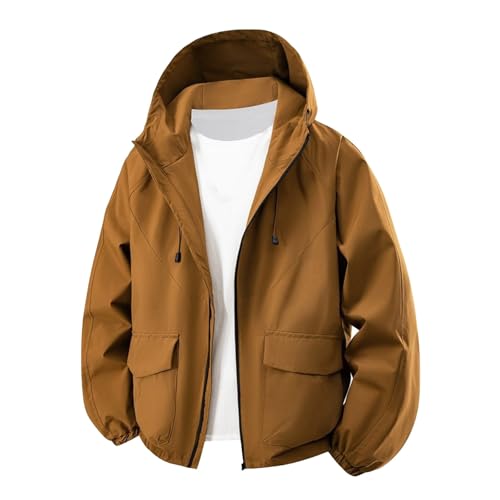 Chaqueta softshell de hombre impermeable con forro térmico y tejido cortavientos