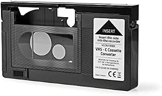 Nedis VHS-C D and VHS-C to VHS Plug & Tape Converter