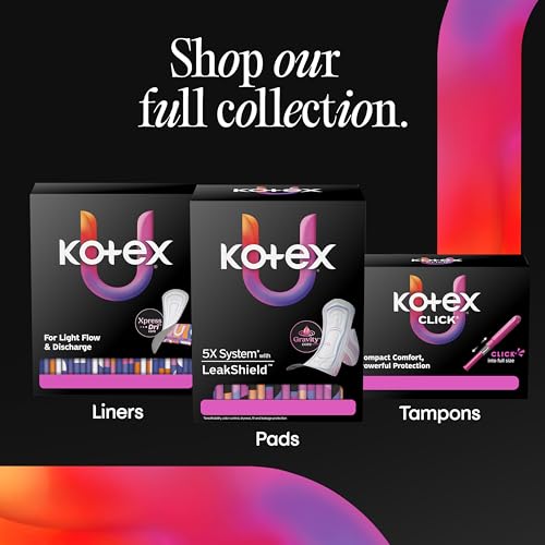 Image of Kotex Ultra Thin Pads, Heavy, 56 Count