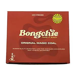 Bongchei Magic Coal Box of 10 Roll's ( 100 Pcs ) Best for Indoor/Outdoor