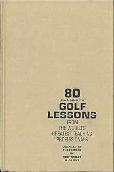 Hardcover 80 Five-Minute Golf Lessons Book