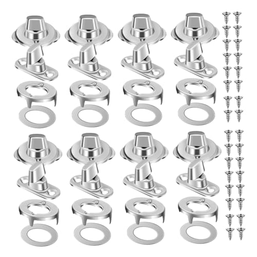 Attaches à verrouillage rotatif inoxydable œillets et goujons pour toile de remorque 40pcs