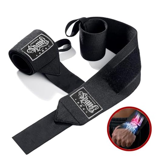 Munhequeira Elástica Alta Compressão Performance Preto Spank