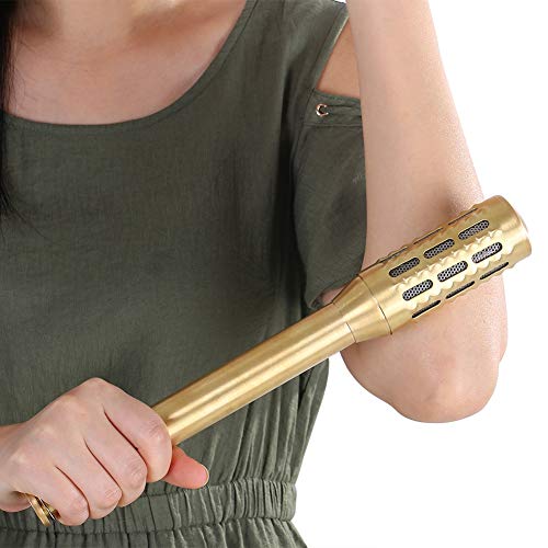 Miniatura 3 de Quemador de rollos Moxa, ANGGREK Big Brass Moxa Roll Burner Moxibustion Masaje Stick