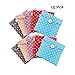 BCOATH Sanitary Towel Pouch 10pcs Storage Pouch for Napkins Travel Random Color