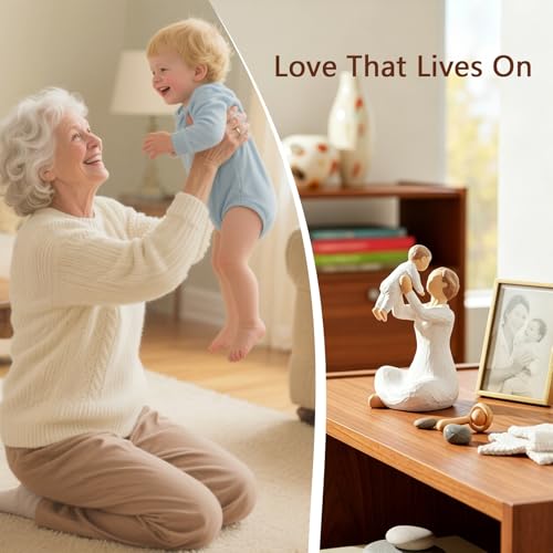Figura Decorativa de Resina para Abuela 5.5 pulgadas miniatura 4