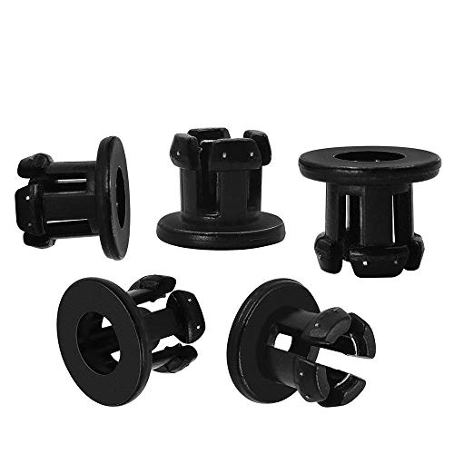 XIARUI Printer Accessories 5pcs UM2 alésage connecteur 4 mm Tube en PTFE Raccord Collet et Pince Clip Réglez for Le Filament de 1,75 mm Pièces d'imprimante 3D. Durable Parts Cover