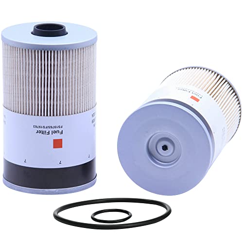 FS19764 Fuel Filter Water Separator Replaces FS19765 FS19763 P550851 PF7930 WF10005 21737499 85120233 PF7928 P550849 L9765 L9763FXL 33763 FS19766 PF9814 2634 Fit Cummins ISX (Pack of 1)