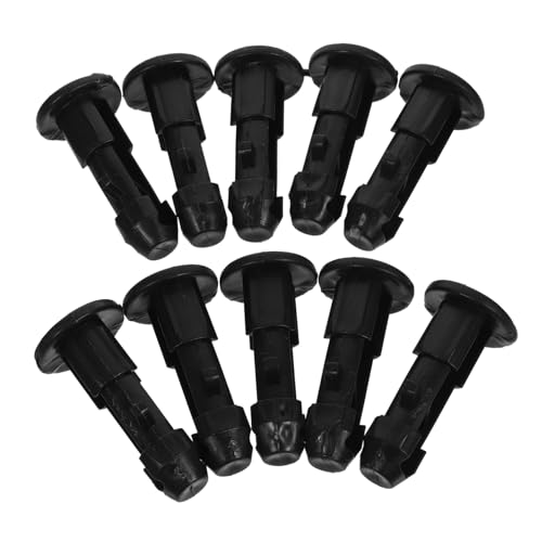 HOMOCONO 10pcs Trash Can Lid Latch Bolts for Bin Cover Latch for Outdoor Trash Can Accessories Versatile for