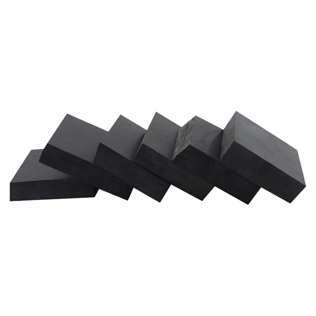 Elastische Neopren-Gummiplatte 50x50x10 Mm – Dämpfung, Dichtung, Isolierung – Hitzebeständig, Vielseitig Einsetzbar