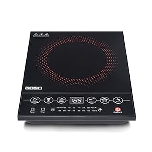 Usha Cookjoy (Cj1600Wpc) 1600 Watt Induction Cooktop (Black), Sealed, 1 Burner