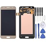 lcd j500f Nuevo y de alta calidad GGQ AGU3 Pantalla LCD y Conjunto Completo de digitalizador for Galaxy J5 / J500, J500F, J500FN, J500F / DS, J500G / DS, J500Y, J500M, J500M / DS, J500H / DS (Negro) (Size : Gold)