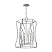 Hudson Valley 6517-PN, Roswell Large Cylinder Energy Star Pendant, 6 Light, 108 Watts, Nickel