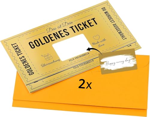 PROPOG Gratta e Vinci Personalizzato, Gratta e Vinci Matrimonio Biglietto