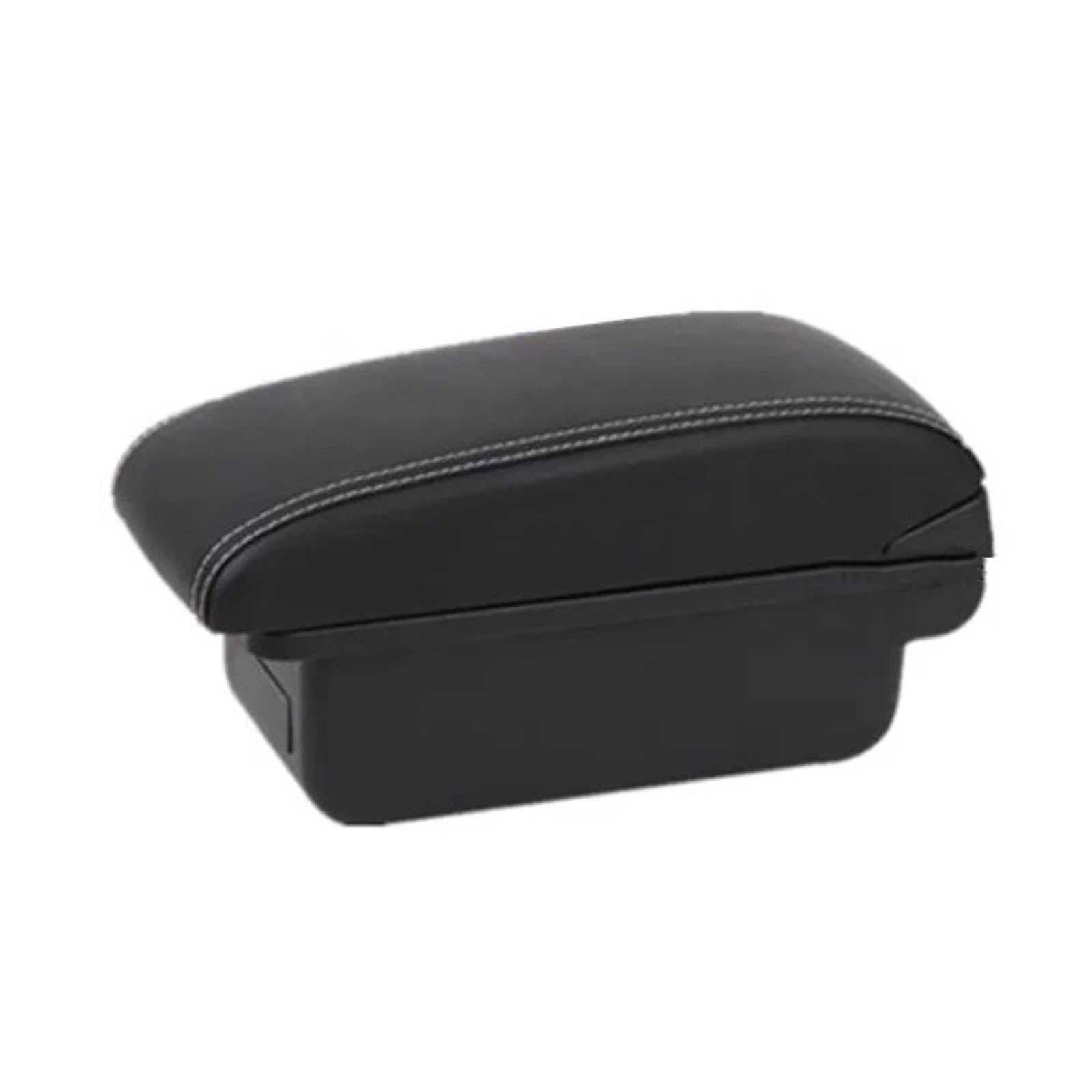 UMDJJU For MG For MG3 2025 Armrest Box Car Center Storage Interior Retrofit Accessories Car Centre Console Armrest Box(A white line No USB)