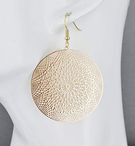 Brass Earrings for Women Earrings - Jewelry Earrings for Women Trendy Hanging Brass Ear rings2