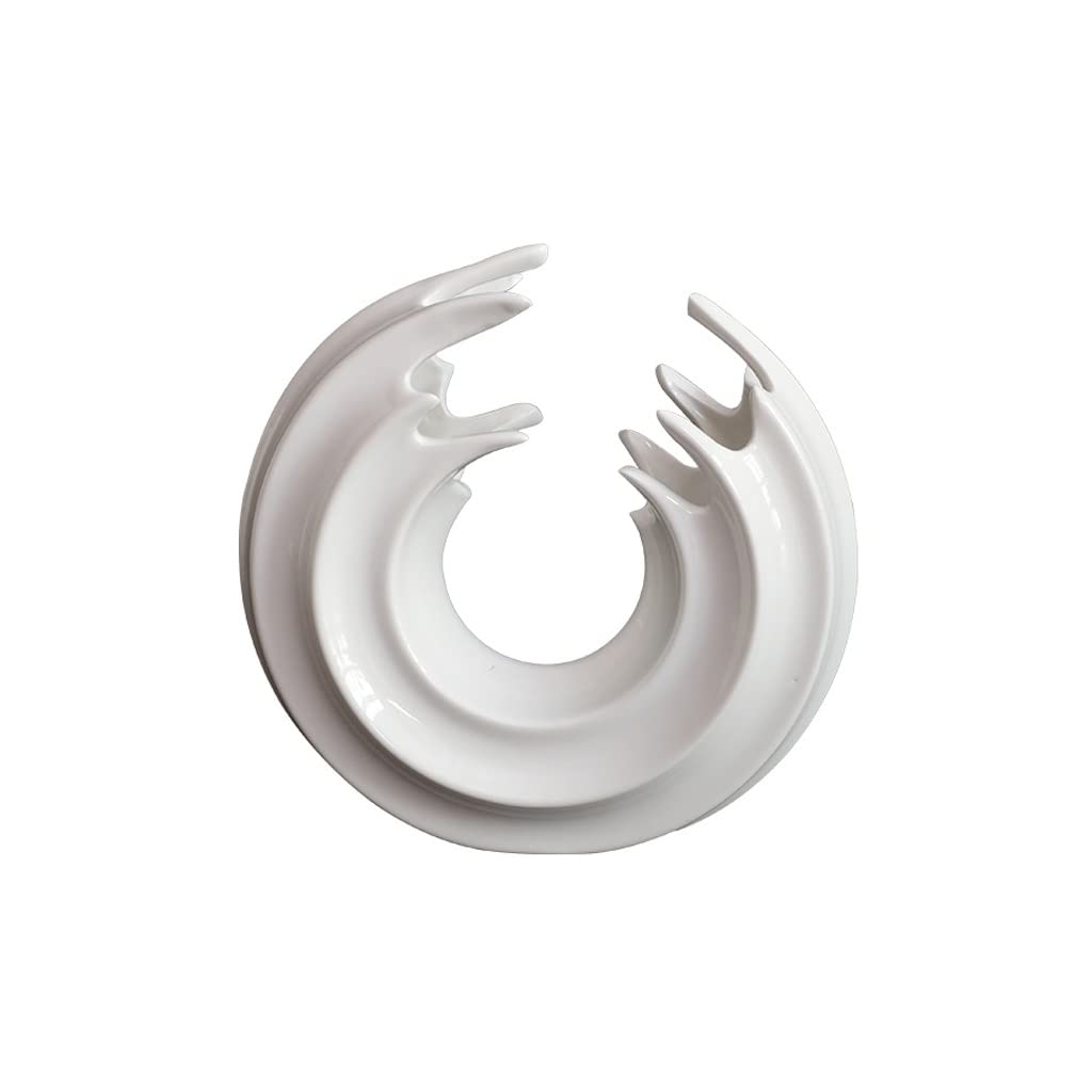 Vase en céramique de 20cm pour décoration de bureau et maison moderne