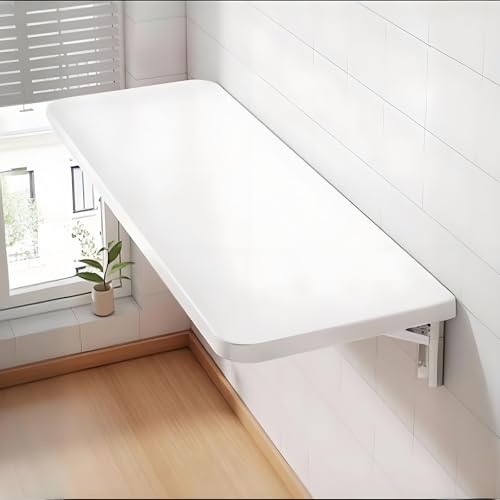 Tavolo da parete pieghevole, multifunzione, 40-120 cm, salvaspazio, per ufficio e cucina, tavolo pieghevole compatto per casa e bar (40 x 30 cm)