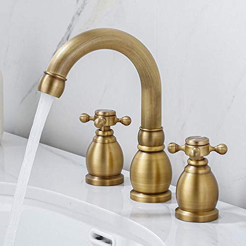 Robinet d'évier de salle de bains antique pour créer une ambiance spa et rétro chez soi