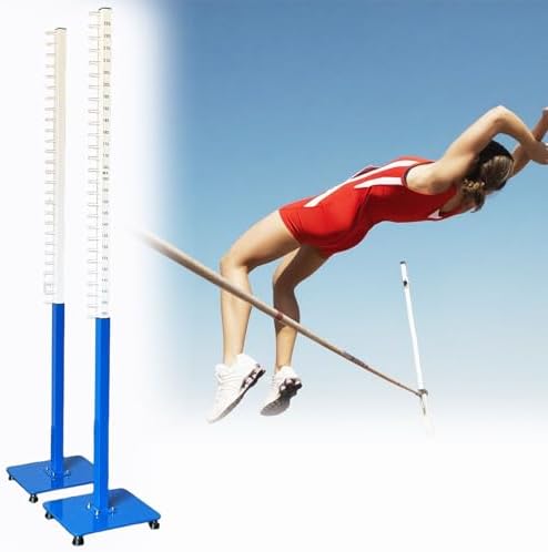 Competition and Training High Jump Stands, Heavy-Duty High Jump Standard Stands, High Jump Measuring Tools and Testing Equipment
