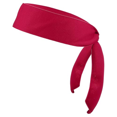 Bandeau sport absorbant la transpiration PATIKIL rouge ninja