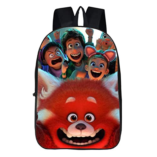 ZUOLAER Mochilas Escolares de Anime para Niños y Niñas De 8 a 11 Años Mochila Infantil Que Turning Red Meilin Mei Lee Mochila Escolar para Estudiantes De Escuela Primaria 19.5 L Cover