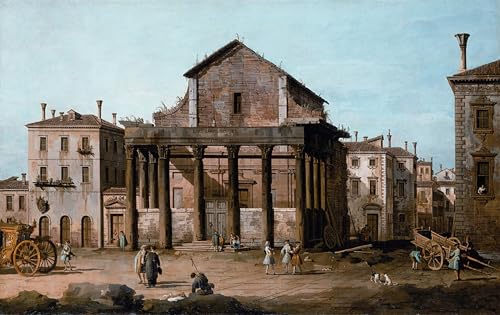 Impression Toile Forum Romain Bellotto Décoration Murale Chambre 60x90