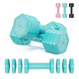 Dripex Juego de mancuernas de 2,75 kg para mujeres y hombres para gimnasio en casa