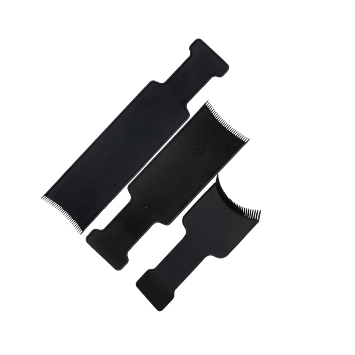 Gogogmee 3pcs Professional Hair Coloring Comb Set Hair Brush Boards for Salon Hairdressing Tint Combs Long Board Dyeing