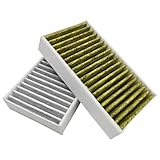 Muyesm 2pcs Car Cabin Air Filter Compatible with BMW X3 X4 xDrive28i 2.0L 3.0L 2011-2018,for X4