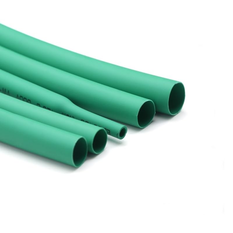Rurki termokurczliwe, koszulka termokurczliwa, 1 szt. Rurka termokurczliwa do zastosowań morskich, 1 metr w kolorze zielonym, średnica od 1 mm do 50 mm rurka termokurczliwa, izolowana tulejka kabla te