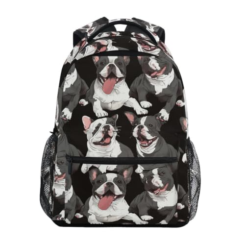 Sac à dos scolaire chiens grand volume contre le mal de dos