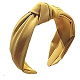 Etercycle Headband for Women, Knotted Wide Headband, Yoga Hair Band Fashion Elastic Hair Accessories