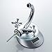 Ibergrif M11052 - Grifo de Lavabo Latón, Plata