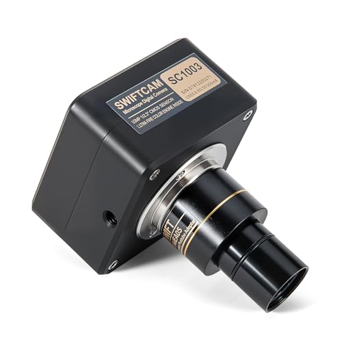 SWIFT USB顕微鏡カメラ 25MP 顕微鏡用デジタルカメラHD CCD Cマウント CMOS Windows/Mac/Linux対応 USB3.0 2500万画素 Swiftcam SC2503-C 41-kfrJkDfL.jpg