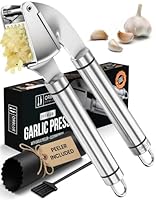 Algopix Similar Product 18 - ORBLUE Garlic Press Stainless Steel 