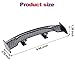 COGEEK Universal Mini Spoiler Wing Carbon Fiber Real Tail Spoiler Wing Auto Exterior Accessories for All Car