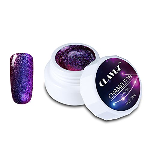 CLAVUZ Chameleon Color Changing Gel Polish Soak Off UV LED Nail Polish Nail Art Manicure Pedicure 5ml