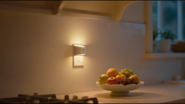 Image of L LOHAS LED Motion Sensor Night Light, Dusk to Dawn & Motion Activated LED Night Light, Night Lights Plug into Wall with 30-100lm Adjustable Brightness, 3000K Soft White, White Housing 2 Pack