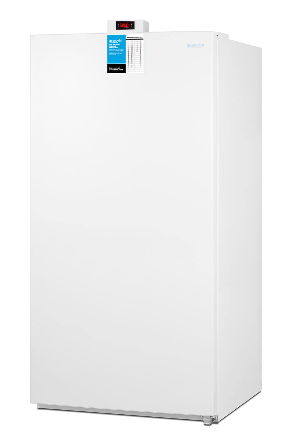 Summit Appliance Ffuf194 33" Wide Upright All-Freezer, Electronic Thermostat, 17 Cu.Ft Capacity, No-Frost Operation, Adjustable Shelves, Interior LED Lighting, Rhd Swing, Sealed Back on Fridge.com - View 4