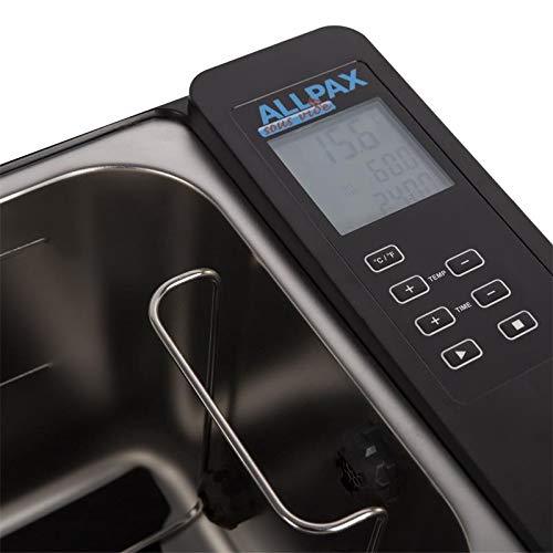 Sous Vide Wasserbad SV 12-2 in 1 Gerät - auf den Punkt gegarte Speisen, kein Übergaren - integrierte Umwälzpumpe - Temperaturbereich 0 °C – 99 °C einstellbar