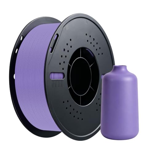 Image of Kingroon Matte PLA Filament 1.75mm 3D Printer Filament Matte Filament 1kg Dimensional Accuracy + /- 0.02 mm (Matte Purple)