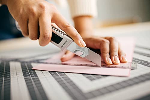 Fiskars Profi-Cuttermesser aus Metall, 18 mm, Orange/Metall, 1004617