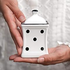 White and Black Polka Dot