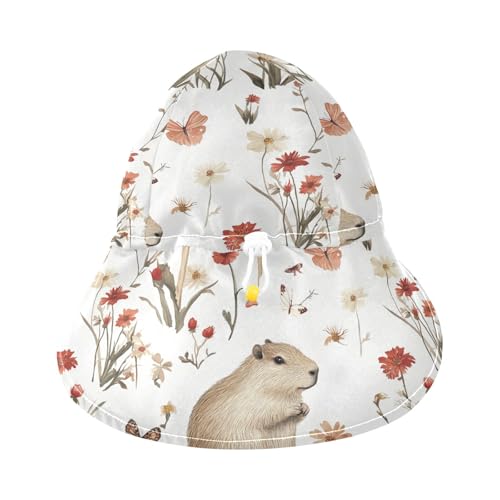 KLL Cartoon Sweet Fish Neutral Infant Beach Hats Baby Boys Caps Girl UPF 50 Large Brim Travel Essentials3