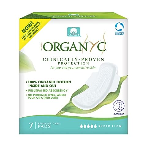 Organyc Overnight Feminine Pads Cover