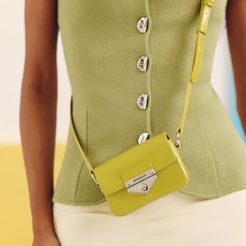Image of Miraggio Amy Mini Sling Bag With Adjustable & Detachable Crossbody Strap | Crossbody Bag For Women Casual Holiday Look | Statement Bags For Women