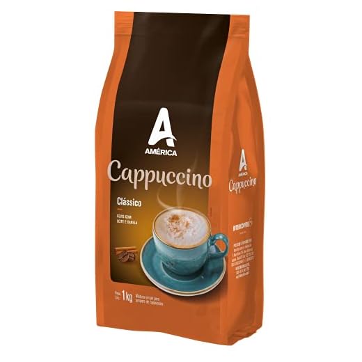 Cappuccino em Pó América Clássico - Pac. 1 KG
