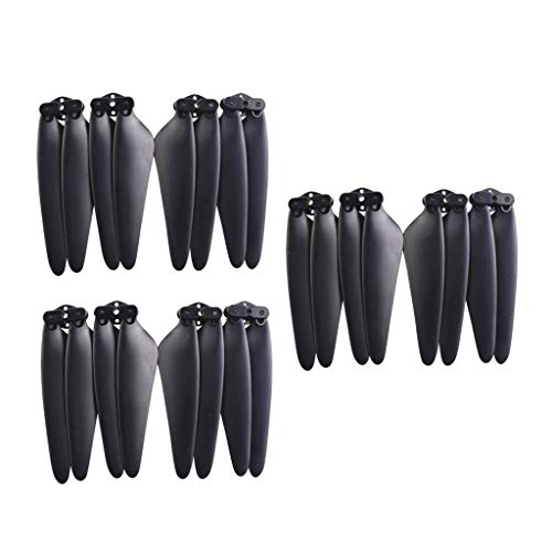 sea jump Accessories 12PCS Propeller for SJRC F11/F11pro F24/F24 Pro DE22/DE22pro F35 Brushless Folding Quadcopter Accessories Drone Blade